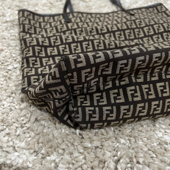 Authentic Fendi Vintage Zucchino Tote - Picture 5 of 16